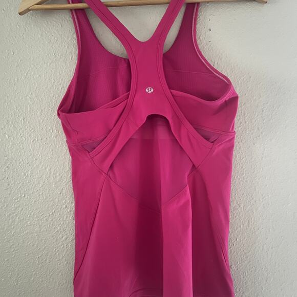 Lululemon Crossback Tank ll Jewelled Magenta pink Racerback - Picture 5 of 9